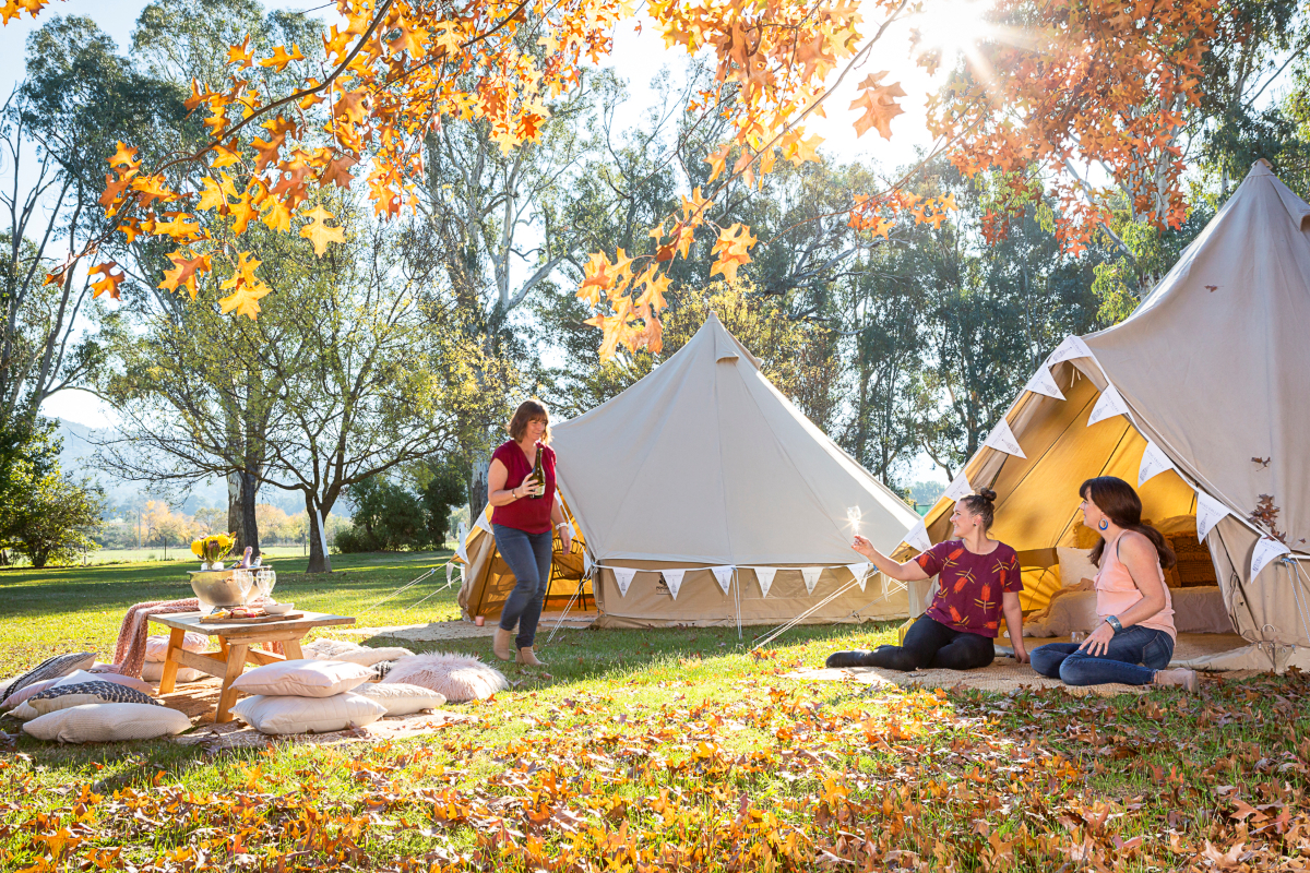 Glamping King Valley Prosecco Road